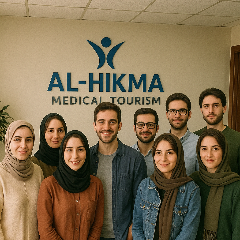 صورة جماعية لكادر شركة الحكمة